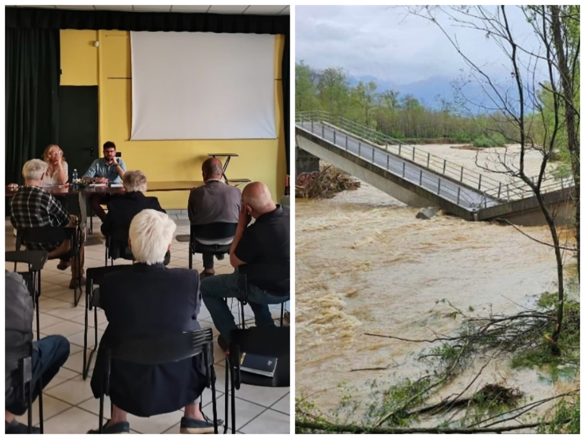 Mongrando, si ragiona sul futuro del ponte Gilino: “Nessun guado, c'è l'ipotesi di uso per mezzi agricoli”