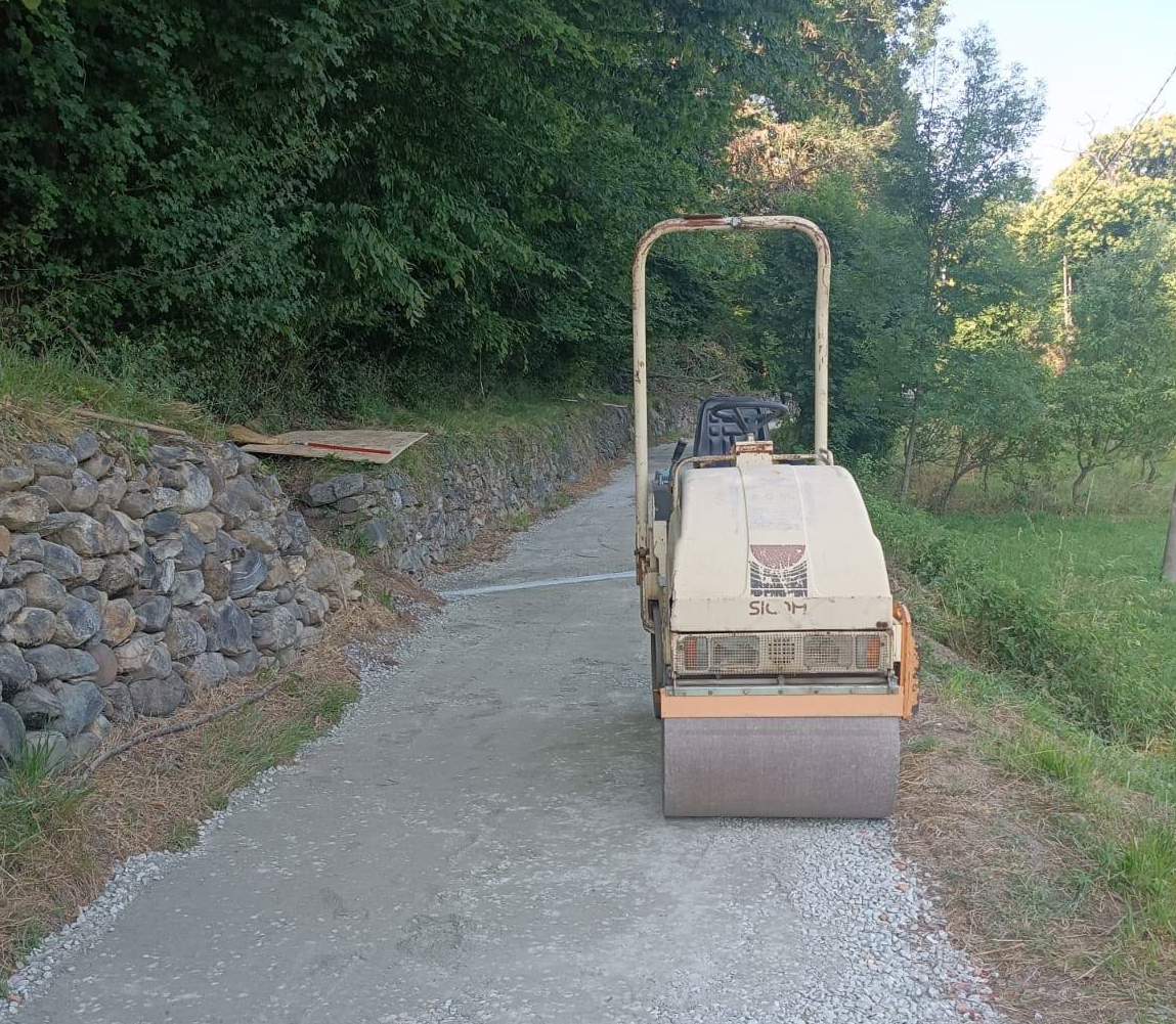 Mongrando, portati a termine i lavori di manutenzione nelle strade comunali