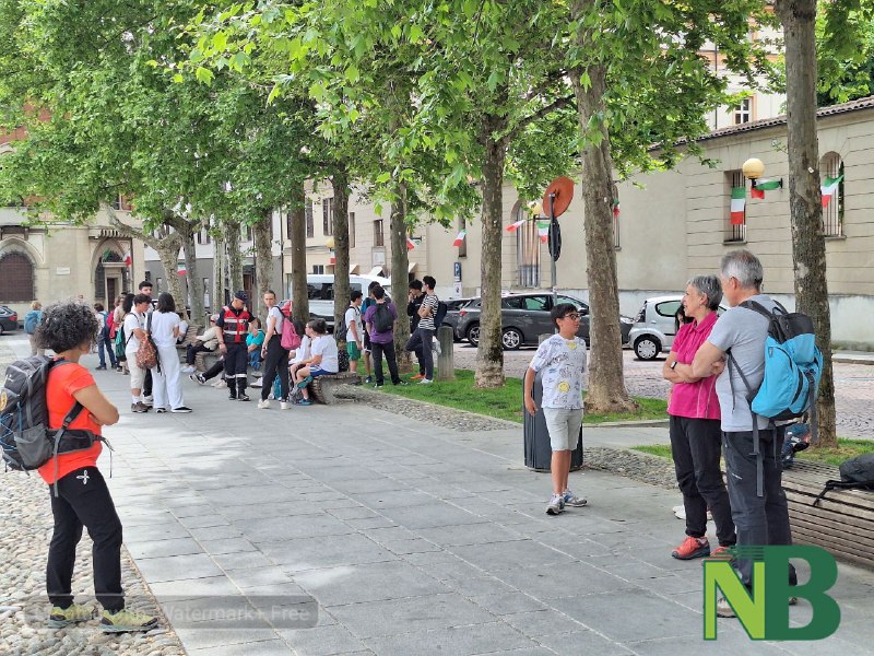 Biella, al via il pellegrinaggio al Santuario di Oropa: ci sono molti giovani FOTO e VIDEO