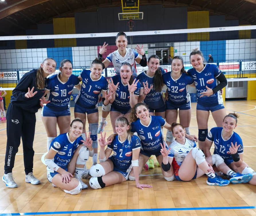 TeamVolley perfetto, a Trecate arrivano i tre punti