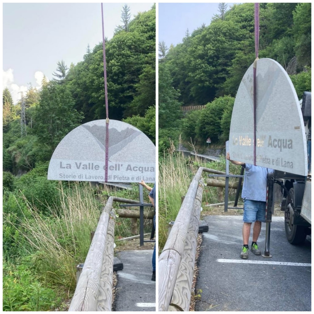 A Campiglia si inaugura una targa speciale aspettando La Valle dell'Acqua