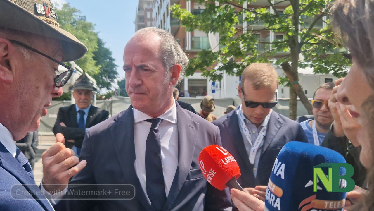 Adunata Alpini 2025 a Biella, il Presidente Zaia: "Biella luogo iconico dell'alpinità" FOTO e VIDEO