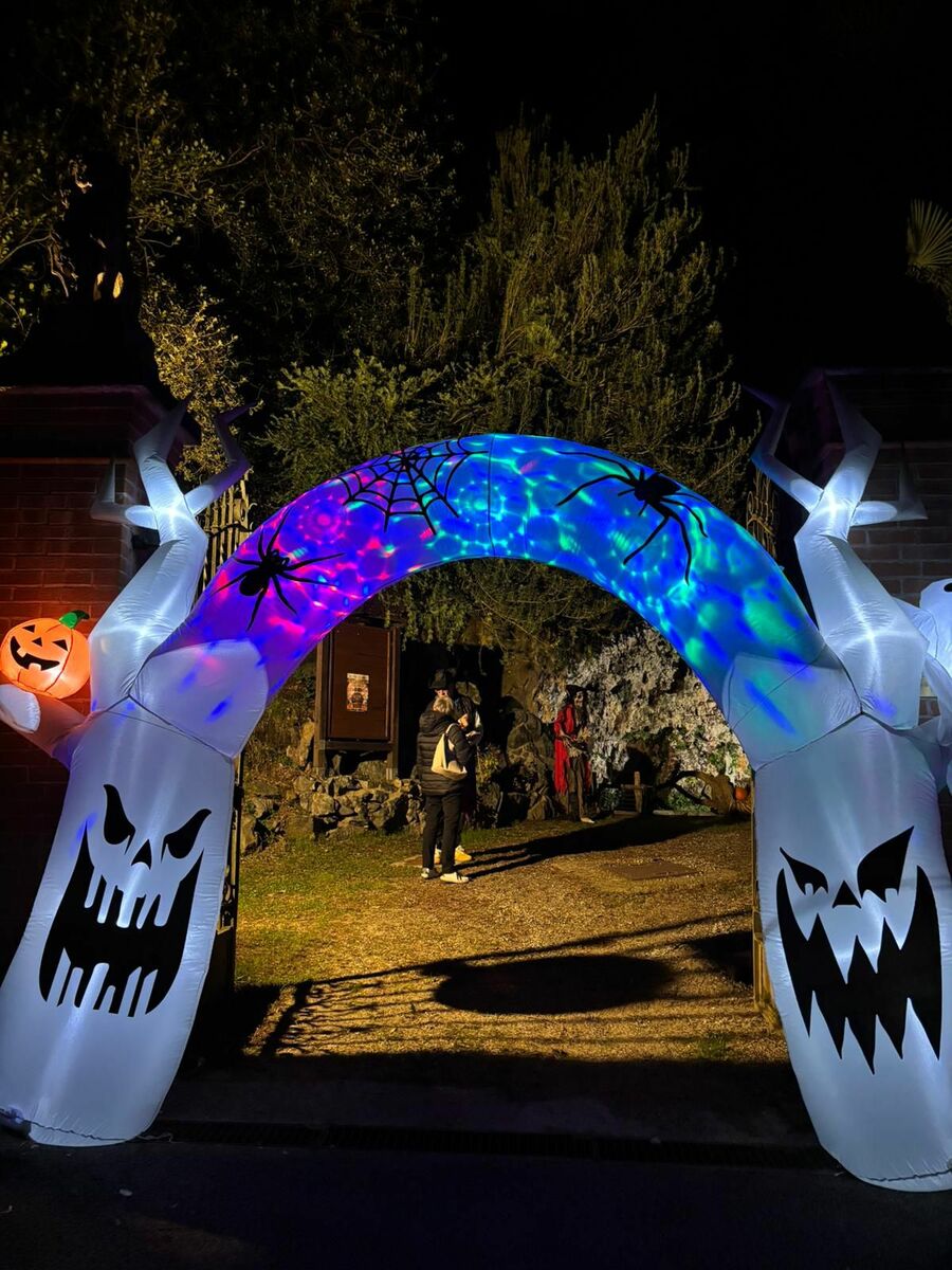 Scenari da brividi a Valle Mosso per la notte di Halloween FOTO
