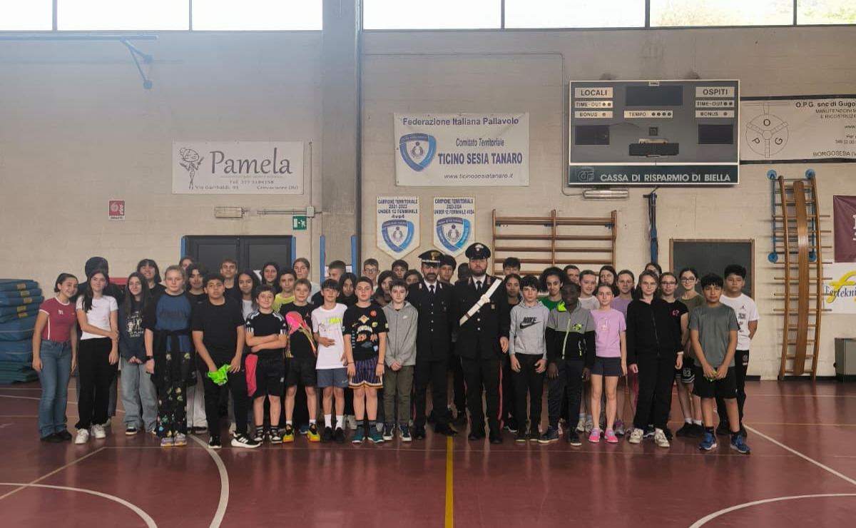 La cultura della legalità sale in cattedra, i Carabinieri di Crevacuore incontrano gli studenti delle medie