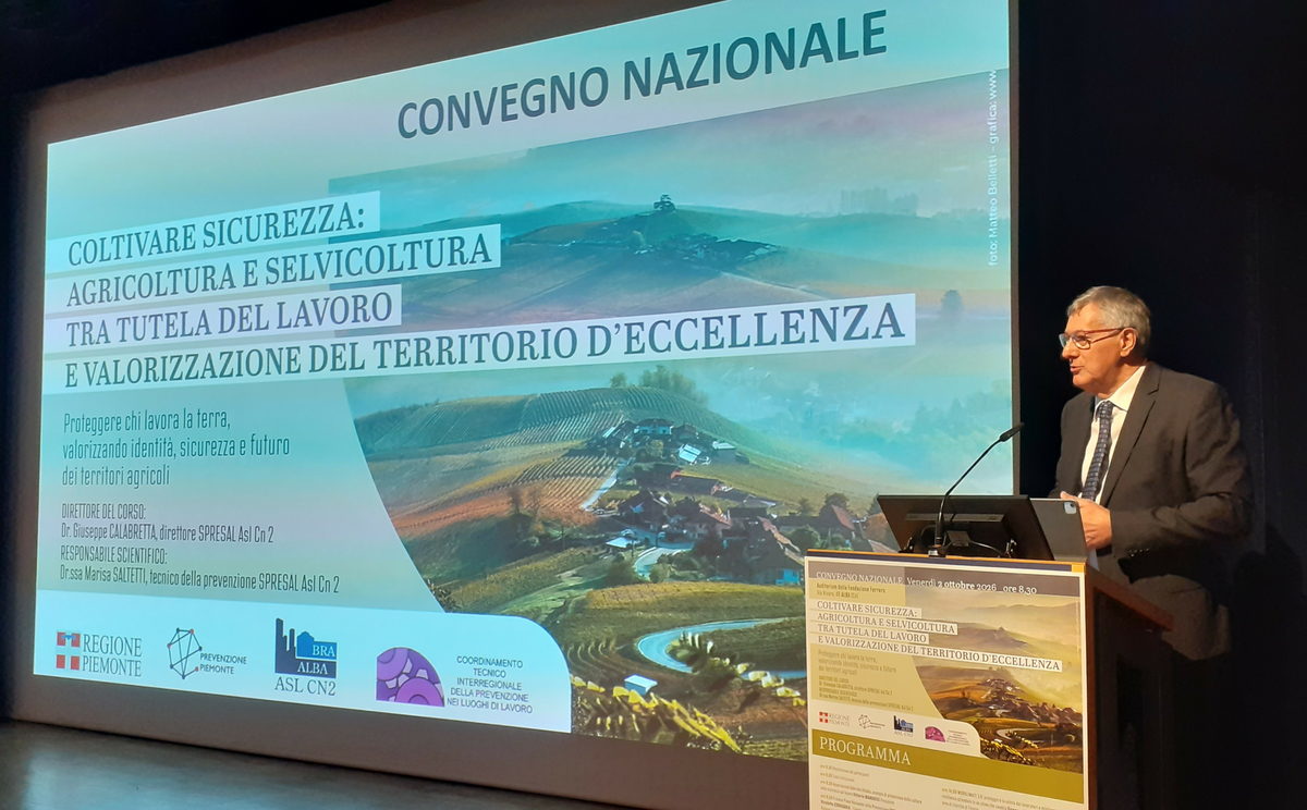 Sicurezza in agricoltura, Icardi: "Formazione e strumenti concreti per ridurre gli infortuni"