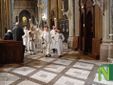 Biella celebra la Pasqua in Duomo, il vescovo Farinella: "Rialziamoci alla nuova sorgente di vita" - Foto di Mattia Baù per newsbiella.it
