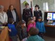 I bambini della scuola dell’infanzia di Dorzano in visita al Comando Provinciale dei Carabinieri di Biella.
