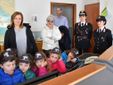 I bambini della scuola dell’infanzia di Dorzano in visita al Comando Provinciale dei Carabinieri di Biella.