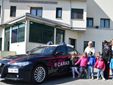 I bambini della scuola dell’infanzia di Dorzano in visita al Comando Provinciale dei Carabinieri di Biella.