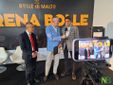 Sul palco di Parola Bolle, Carlo Preve e  Alessandro Ciccioni