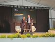 Sul palco di Parola Bolle, Carlo Preve e  Alessandro Ciccioni