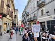 Biella, nuovo corteo per la Palestina nel centro città FOTO