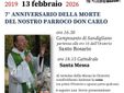 Biella ricorda don Carlo: giovedì 13 febbraio il settimo anniversario