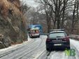 Scontro auto-bus sulla strada per Oropa, modifiche alla viabilità FOTO e VIDEO Davide Finatti per newsbiella.it