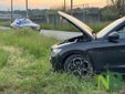 Violento scontro tra auto tra Castelletto Cervo e Mottalciata FOTO Davide Finatti per newsbiella.it