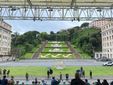 L'assessore di Biella, Edoardo Maiolatesi, assiste alla sfilata