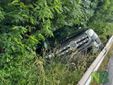 Super, incidente all'uscita di Vigliano, auto finisce nel fosso FOTO Davide Finatti per newsbiella.it