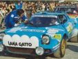 Lancia Stratos “Lana Gatto” in azione al Rally Lana