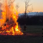 Valdengo celebra l'epifania, l'accensione del falò propiziatorio - Foto di Catia Ciccarelli