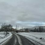 Paesaggi imbiancati anche nel basso Biellese, lo scatto da Cavaglià