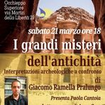 A Occhieppo Superiore una serata dedicata all'archeologia misteriosa