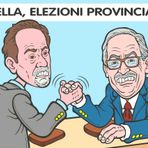 Provincia di Biella, ore di attesa per lo scrutinio: sfida aperta fra Gelone e Ramella Pralungo - Illustrazione di Giovanni Cavallo