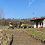 Viverone, al via lavori al raccordo tra le passeggiate del lungolago e Masseria (foto dalla pagina Facebook di Viverone Insieme)