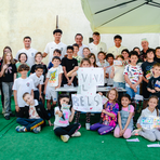 Calcio, la Biellese in visita alla Scuola Primaria di Benna: un incontro dedicato a sport e crescita (Credit: Biellese 1902)