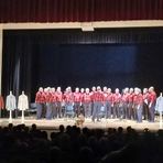 Il coro La Campagnola a Cossato alla presentazione di "Solo per una camicia"