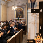 Pollone, una Crocifissione di Lorenzo Puglisi per celebrare Pier Giorgio Frassati