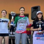 Leila Olimi protagonista a Frassinello: secondo posto combattuto nel Minienduro