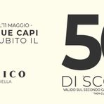 Angelico: -50% sul secondo capo a Gaglianico (Biella)