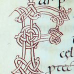 Capolettera, lettera “F”, Sacramentarium Episcopi Warmundi (Sacramentario del Vescovo Warmondo di Ivrea)