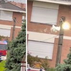 Fumo e scintille da un palo della luce: Vigili del Fuoco a Occhieppo inferiore