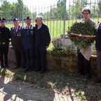 Nell’immagine, un momento della cerimonia davanti al cippo dedicato ad Antonio Lepori