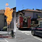 Castelletto Cervo, sovrapressione da un bombolone gpl: strada chiusa e 6 abitazioni evacuate FOTO