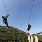 A due passi da casa c’è un mondo di avventura, Diagoline inaugura la Colossus Zipline e rilancia il turismo nelle Alpi biellesi FOTO