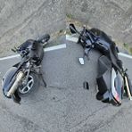 Un sabato segnato dagli incidenti, uomo a terra con lo scooter sulle strade di Tollegno