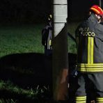 Crevacuore, auto contro un palo - Foto di repertorio Crevacuore, auto contro un palo - Foto di repertorio