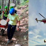 Soccorso Alpino ed eliambulanza: tre operazioni nel Biellese