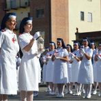 Nel Biellese cinque nuove Crocerossine: la consegna della lampada a Castellamonte Nel Biellese cinque nuove Crocerossine: la consegna della lampada a Castellamonte