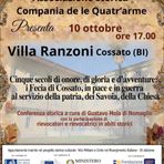 I Fecia di Cossato protagonisti di una conferenza storica, appuntamento a Villa Ranzoni