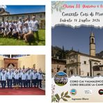 Trasferta per il Coro La Campagnola di Mottalciata, concerto con il Coro CAI Valmalenco Trasferta per il Coro La Campagnola di Mottalciata, concerto con il Coro CAI Valmalenco