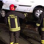 Auto ribaltata sulla superstrada tra Vigliano e Valdengo: nessuno a bordo, foto archivio