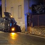 Tollegno: auto si ribalta nella notte: conducente soccorso Tollegno: auto si ribalta nella notte: conducente soccorso