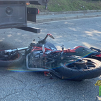 Cerrione, incidente sulla provinciale 143: ferito un motociclista 21enne , foto archivio