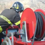 A fuoco un bosco, scatta l’allarme a Veglio (foto di repertorio)