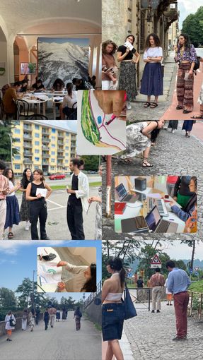 Passeggiata Sonora nel fine settimana a Cittadellarte, Biella