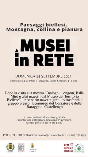 Proseguono gli appuntamenti di Musei in rete