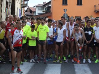 La partenza dei 300 concorrenti